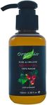 Organio Organic Rosehip Oil Cold Pressed 100% Pure Natural Virgin Rose Hip Face,Skin Oil (With Pump Included, 100ml)