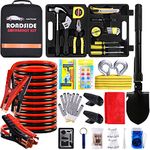 HAIPHAIK Car Emergency Roadside Kit - Auto Vehicle Safety Road Side Assistance Kits Jumper Cables Set (gjb004)