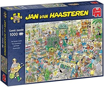 Jumbo- The Garden Centre 1000 PCS Jigsaw Puzzle, Colore Multi kleuren, 19066