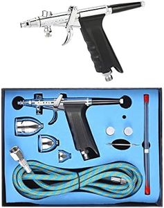 Spray Gun Airbrush Kit Dual Action Air Compressor Paint Art Tattoo Tools Set AU