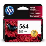 HP 564 | Ink Cartridge | Photo | Works with HP Photosmart D5225, D5460, D7560, 7500 Series, C6300 Series, C510a, C309g, C310a, C410a, C309n, C311a, B8550 | CB317WN