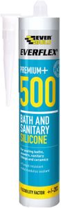 Everbuild Everflex Silicone Sealant 295ml – Waterproof Adhesive