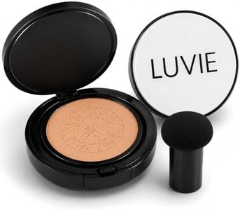LUVIE Glow Foundation for Mature Skin - Cushion Foundation - IVORY