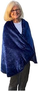 Granny Jo Products Fleece Cape, Blue, Large-X-Large