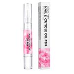 Lagunamoon Moisturizing Nail & Cuticle Oil Pen Jojoba Seed Oil Hand & Nail Treatment Rose Nail Oil Pen 5ml