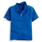 FAWN FASHION Boy's Cotton Sports School Uniform Polo T-Shirts for Boys (6-7 Years, Navy Blue)