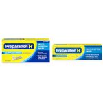 Preparation H Multi-Symptom Hemorrhoid Treatment Suppositories with Bio-Dyne, 24-Count & ® Ointment (25 g) with Bio-Dyne®, Multi-Symptom Hemorrhoid Pain Relief