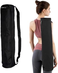 1 Pcs Yoga Mat Bag Yoga Mat Backpack with Adjustable Strap Yoga Exercise Bag Waterproof Yoga Mat Carry Bag Portable Shoulder Strap Yoga Mat Bag Zipper Yoga Mat Pouches for Gym Classroom & More