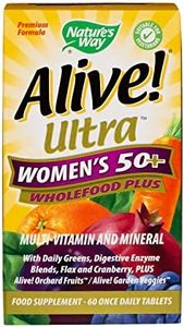 Alive! Ultra Women's 50+ Wholefood Plus Multivitamins - 60 Tablets