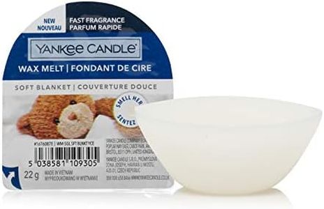 Yankee Candle Wax Melts, Soft Blanket, Up to 8 Hours of Fragrance, 1 Count, White