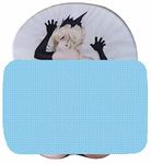 fonyell Anime Mouse Pad with Wrist Rest Support Gaming 3D Mouse Pad for Computer 2Way Fabric Funny Gifts