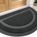 OLANLY Half Circle Door Mat Indoor 