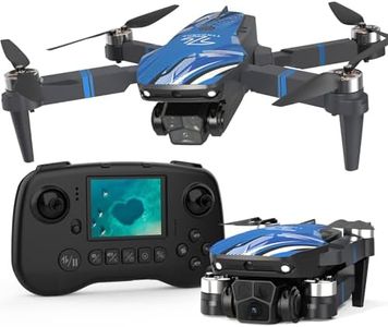 TTROARDS TT19LCD Drohne mit 4k Kamera für Erwachsene, FPV Drohne mit 2.8in LCD Bildschirm Berufstätige, Brushless Motor, 270°Hindernisvermeidung Höhenhaltung 3D Flip 5G RC Mini Quadcopter für Anfänger