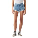 Levi's Women's Premium 501 Original Shorts ​​​​​(Also Available in Plus), Athens Mid Short - Medum Indigo, 28