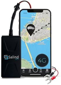 Salind GPS Direct Connection to Vehicle Battery (9-75V) - Tracker for Vehicles, 4G LTE Car GPS Tracker with Real-time Alerts, Multiple Alarms and Notifications in The App, Tracker Device for Vehicles