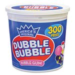 Tootsie Double Bubble Bubble Gum, Individually Wrapped, 300 Pc Tub