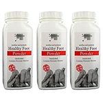 3 x Athletes Healthy Foot Powder Medicated Treats and Prevents Anti FUNGAL 75g