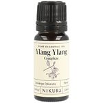 Nikura | Ylang Ylang (Complete) - 10ml - Essential Oil | Ylang Ylang Oil for Diffuser, Hair, Bath | Use in Aromatherapy Diffuser | Vegan, 100% Pure