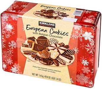 European Cookies LIMITED EDITITON Kirkland Signature with Belgian Chocolate, 49.4 Ounce