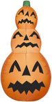 Gemmy 73285 Pumpkin Inflatable, Orange