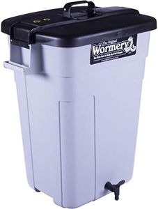 The Original Wormery Composter DELUXE - Classic Worm Farm for Home Composting - Includes Wormery Stand, Worms, Worm Treats, Bedding & Moisture Mat– Wormery Compost Bin by Original Organics