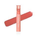 ETUDE Fixing Tint, Long Lasting High Pigmented Liquid Lipstick, Waterproof Lightweight Matte Finish Lip Stain, Full Coverage (#03 Mellow Peach, 1 Count)