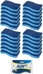 CELOX 24 Pack Non-Scratch Dish Sponge, Dual Sided Kitchen Sponges for Dishes, Long Lasting Dishwashing Household Cleaning Sponges for Kitchen, Easy to Dry and Reusable