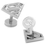 DC Comics Stainless Steel Superman Cufflinks