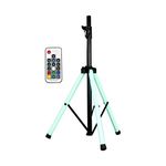 American Audio Color Stand LED Color Changing Tripod Leg Speaker Stand with Remote