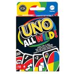 Mattel Games UNO All Wild Card Game with 112 Cards, Toy for Kid, Family & Adult Game Night for Players 7 Years & Older