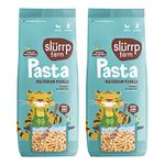 SLURRP FARM No Maida Mini Fusilli Pasta | Gluten Free & Multigrain | Healthy Pasta Made With Brown Rice And Corn, 400 Gm