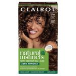 Clairol Natural Instincts Demi-Permanent Hair Dye, 5W Medium Warm Brown Hair Color, 1 Count