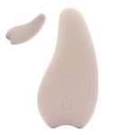 Oreq Warming Lactation Massager, Heat & Vibration Soft Breast Massager for Breastfeeding, Waterproof Lactation Massager Support Clogged Milk Ducts, Improve Milk Flow(Flesh Color)