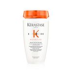 Kerastase Nutritive Bain Satin Riche Shampoo | Cleanses & Deeply Replenishes Moisture | With Plant-Based Proteins & Niacinamide | For Medium to Thick to Dry Hair | 8.5 Fl Oz