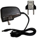 HQRP AC Adapter Works with Casio LK-240, LK-280, WK-220, SA-46, SA-47, SA-76, SA-77, SA-78 Keyboard, Power Supply Cord + HQRP Euro Plug Adapter