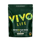 Vivo life Perform Pro Plant Protein Powder - Vanilla, 26 Servings - 936g, Informed Sports Approved