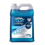 UltraVision Windshield Washer Fluid - Advanced Formula for Crystal-Clear Vision in Weather Conditions +32F - Streak free, Able to use in all weather, No residue - 1 Liquid Gallon