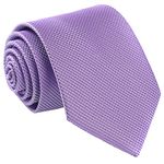 Fortunatever Mens Solid Color Tie,Handmade Neckties With Multiple Colors+Gift Box, Lavender, Medium