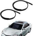 Fit for Toyota Camry 2007 2008 2010 2011 Roof Drip Molding Left and Right Side Replace 75555-06030 75556-06030 Enhance Your Car's Style and Protection Water Proof 57 Inches