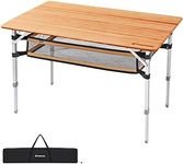 KingCamp Bamboo Folding Table Campi