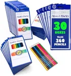 Color Swell Bulk Colored Pencils – 30 Sets, 360 Pre-Sharpened Assorted Vibrant Colors – Ideal for Kids, Teachers, and Classroom Supplies