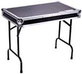 DEEJAY LED TBHTABLE Fly Drive Case Universal Fold Out DJ Table 36-Width x 21-Depth x 30-Inches Height