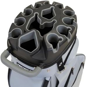 IZZO Golf Vault Golf Cart Bag - Grey