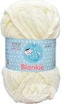 M.G ENTERPRISE Knitting Yarn Thick Chunky Wool, Blankie Off White 100 GMS Best Used with Knitting Needles-EO Art-ADHE