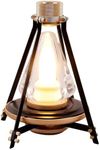 inno casa LED Glamping Camping Lamp Cordless Rechargeable Light, 3 Level Brightness Decorative IPX4 Waterproof Emergency Outdoor Portable Lantern for Resort, Restaurant, Bar, BBQ, Party, Coffee Shop