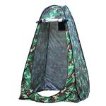 Niyam Portable Foldable Outdoor Privacy Pop Up Polyester Dressing Changing Room Tent, Camp Toilet Tent, Shower Tent, Rain Shelter for Camping (Army)