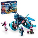 LEGO DREAMZzz Zoey’s Cat Motorcycle Bike Toy with 2 Minifigures, Creative Toy for Kids Ages 7 and Up, Rebuild an Animal Figure into a Bike, Cat Toy for Kids, 71479