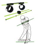 SWINGALIGN Golf Swing Trainer - Swing Align Bundle - Golf Training Aids for Fast, Guaranteed Improvement. Patented Device Improves Alignment, Connection, Rotation. Better Distance with More Accuracy.