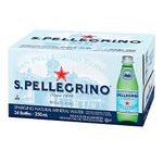 S.Pellegrino Carbonated Natural Mineral Water Bottle, 24 X 250 ml