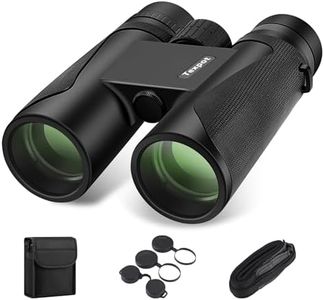 12x42 HD Binoculars for Adults High Powered, Super Bright Binoculars with Large View Low Light Night Vision, Waterproof Compact Binoculars for Bird Watching Cuise Ship Travel Hunting Stargazing